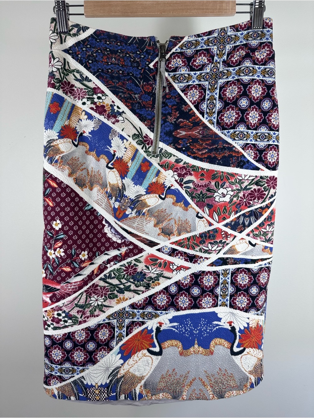 Maeve Vannia Printed Pencil Skirt Size Large - Picture 6 of 10